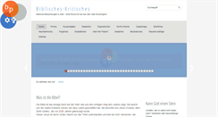 Desktop Screenshot of bibelpoint.de