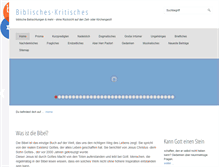Tablet Screenshot of bibelpoint.de